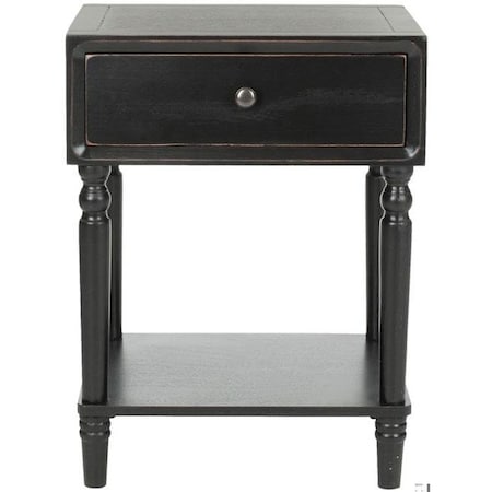 Safavieh Siobhan Accent Table- Black - 24 x 15 x 18 in. AMH6611B
